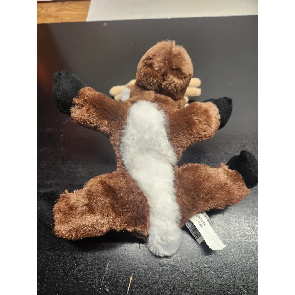 Ganz‎ Webkinz Reindeer Plush Stuffed Animal Brown Holiday HM137 No Code